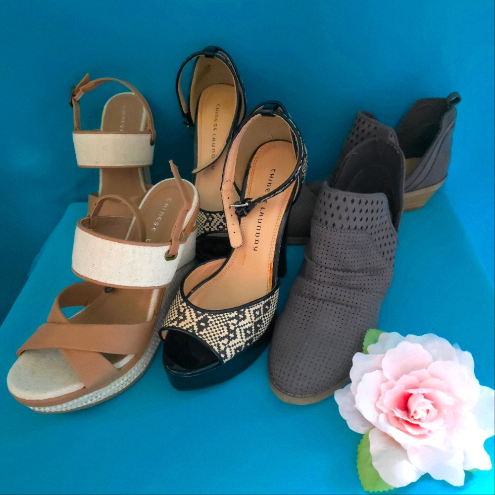 Chinese Laundry and Report Shoe Lot
